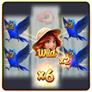 Blue Macaw Symbol Multiplier